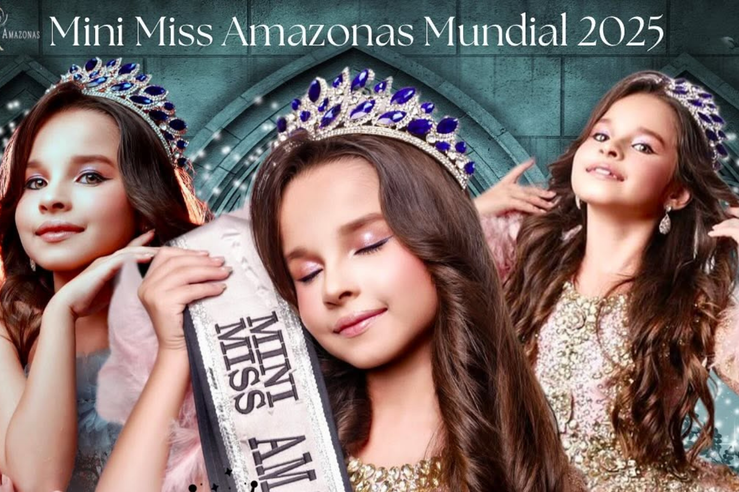 Letícia Aguiar é coroada Mini Miss Brasil Mundial 2025 e leva a cultura